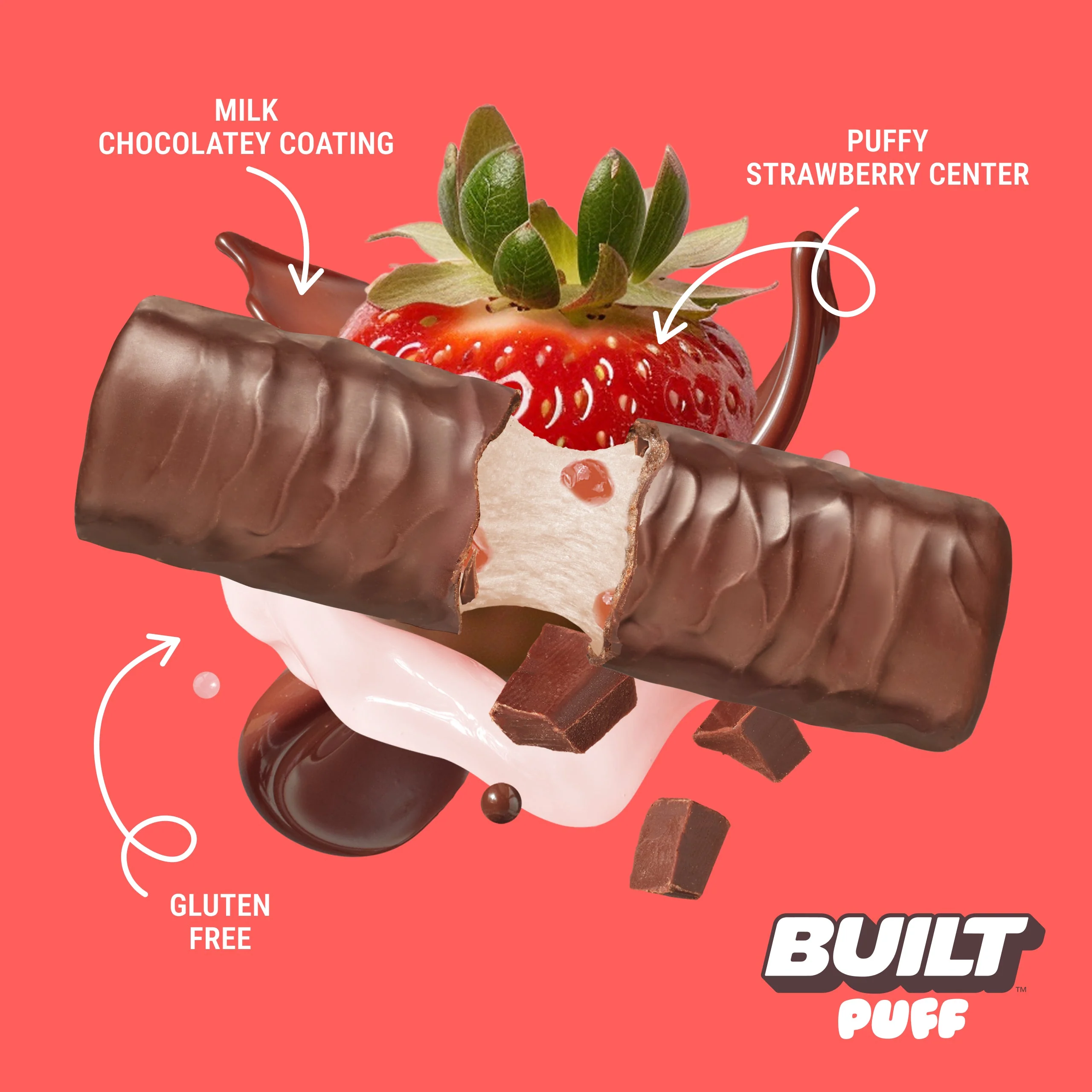 Strawberries 'N Cream Puff - Image 3