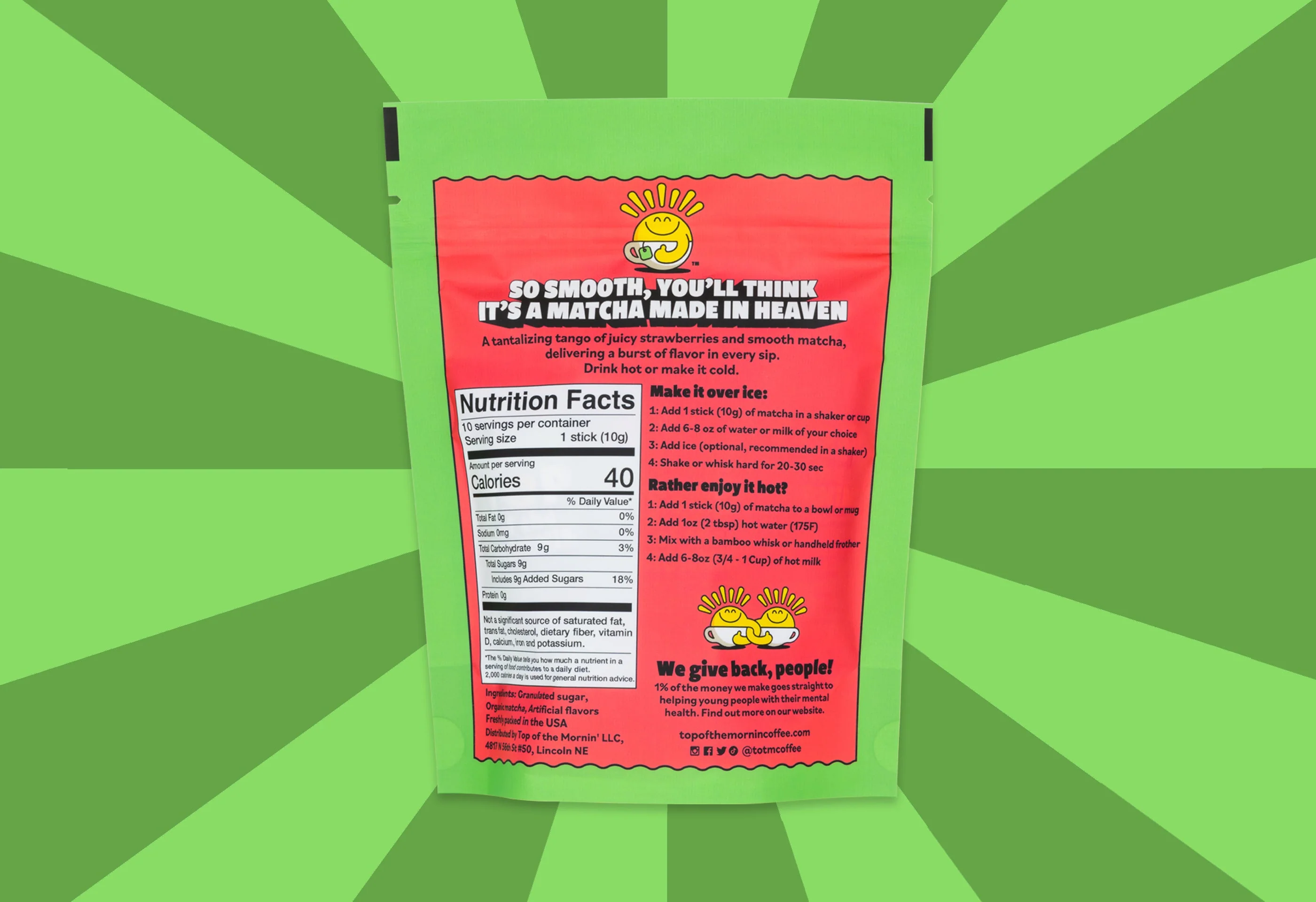 Strawberry Matcha Mix - Image 4