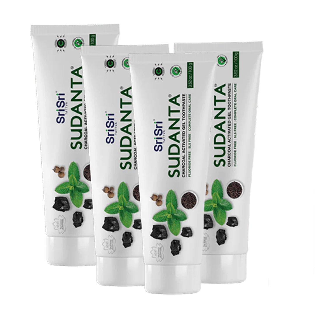Sudanta Charcoal Toothpaste - Ayurvedic Oral Care - Image 8