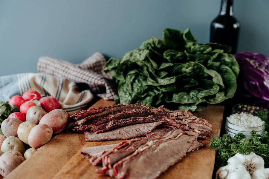 Sugar Free Hickory Smoked Sliced Beef Brisket - 1.5 lbs. - Image 2