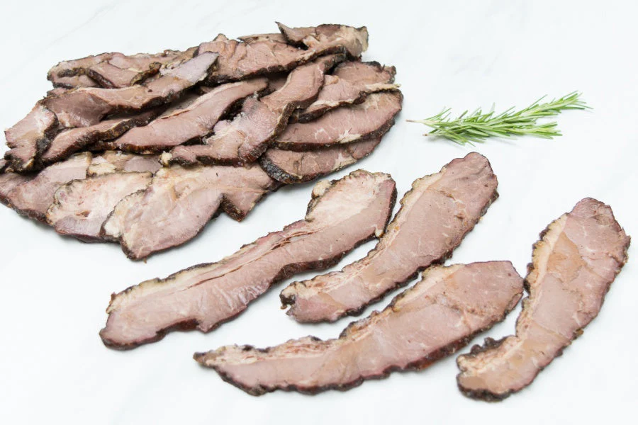 Sugar Free Hickory Smoked Sliced Beef Brisket - 1.5 lbs. - Image 3