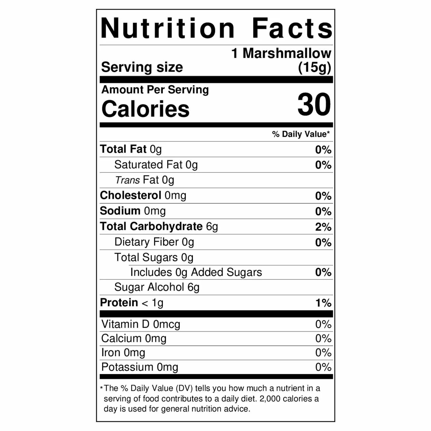 Sugar Free Marshmallows - 0g Net Carb, No Artificial Coloring - Image 4