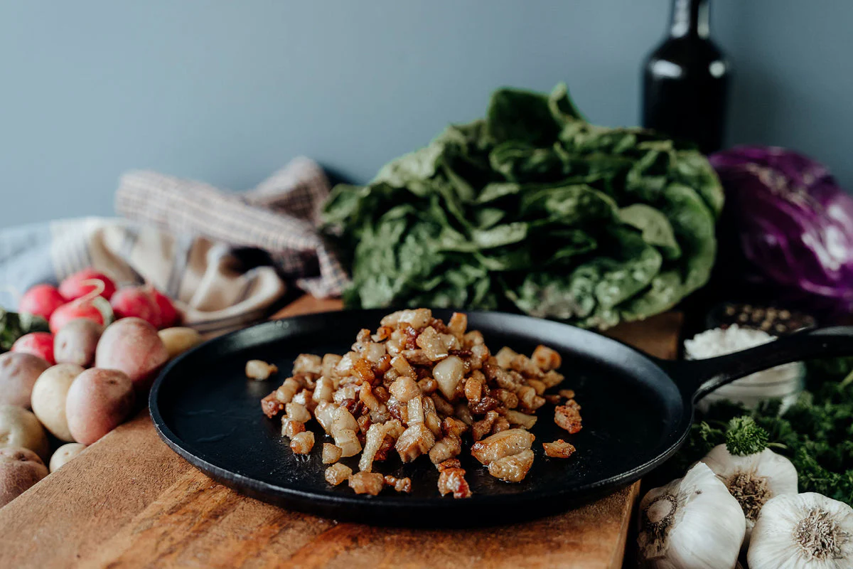 Sugar Free Pork Belly DICED - 1 lb. - Image 2