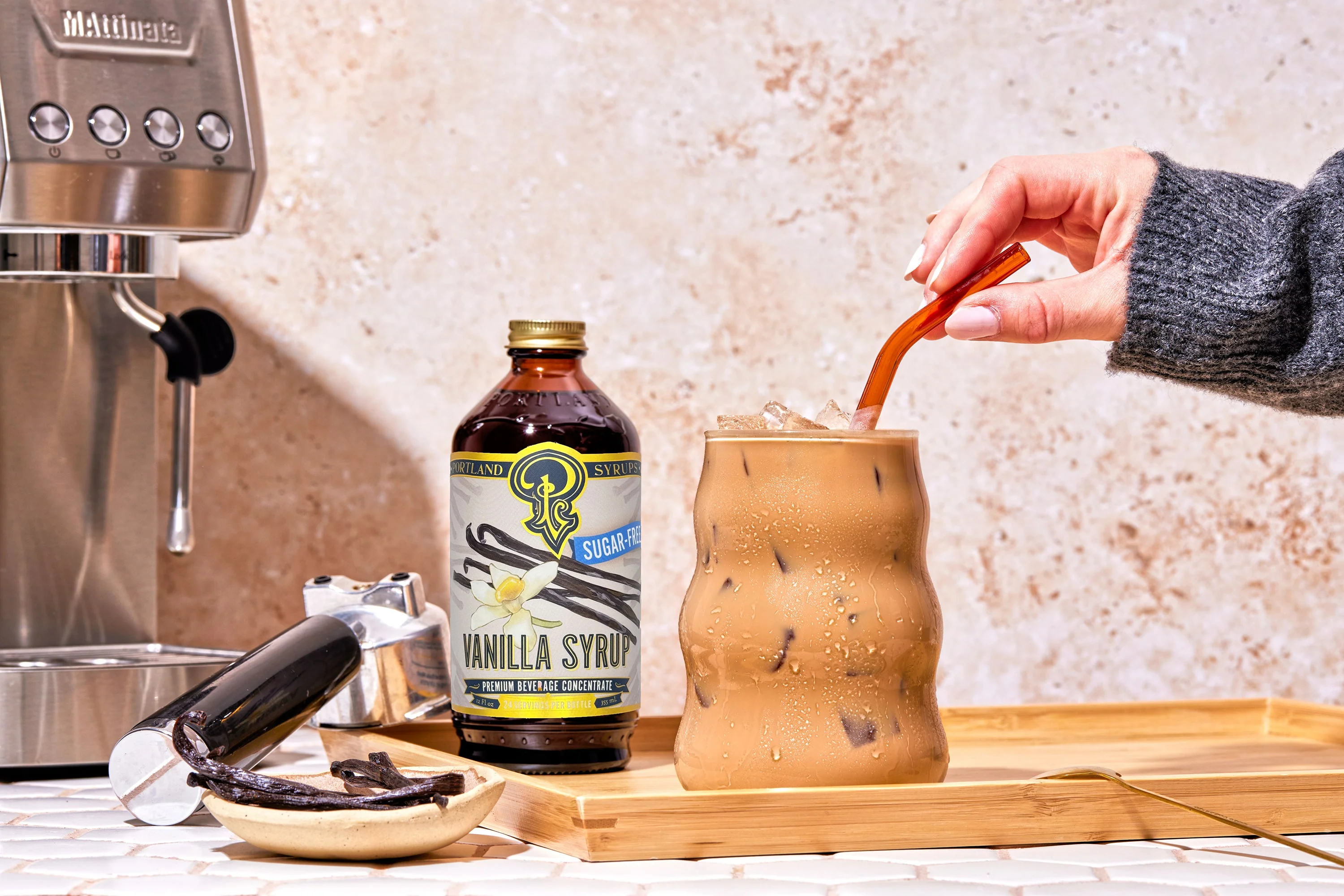 Sugar Free Vanilla Syrup - Image 3