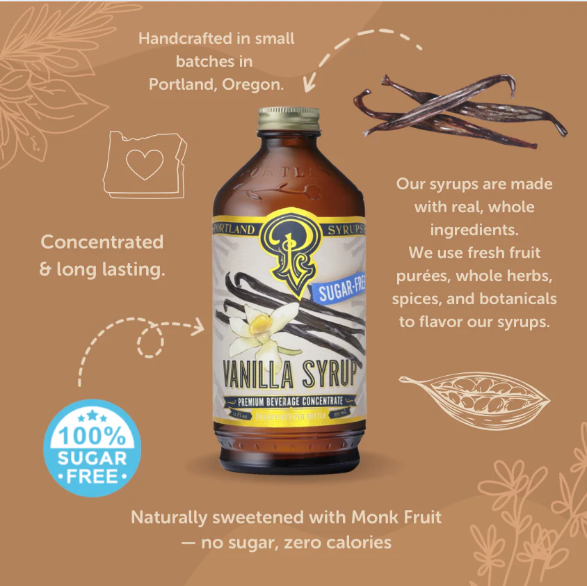 Sugar Free Vanilla Syrup - Image 4