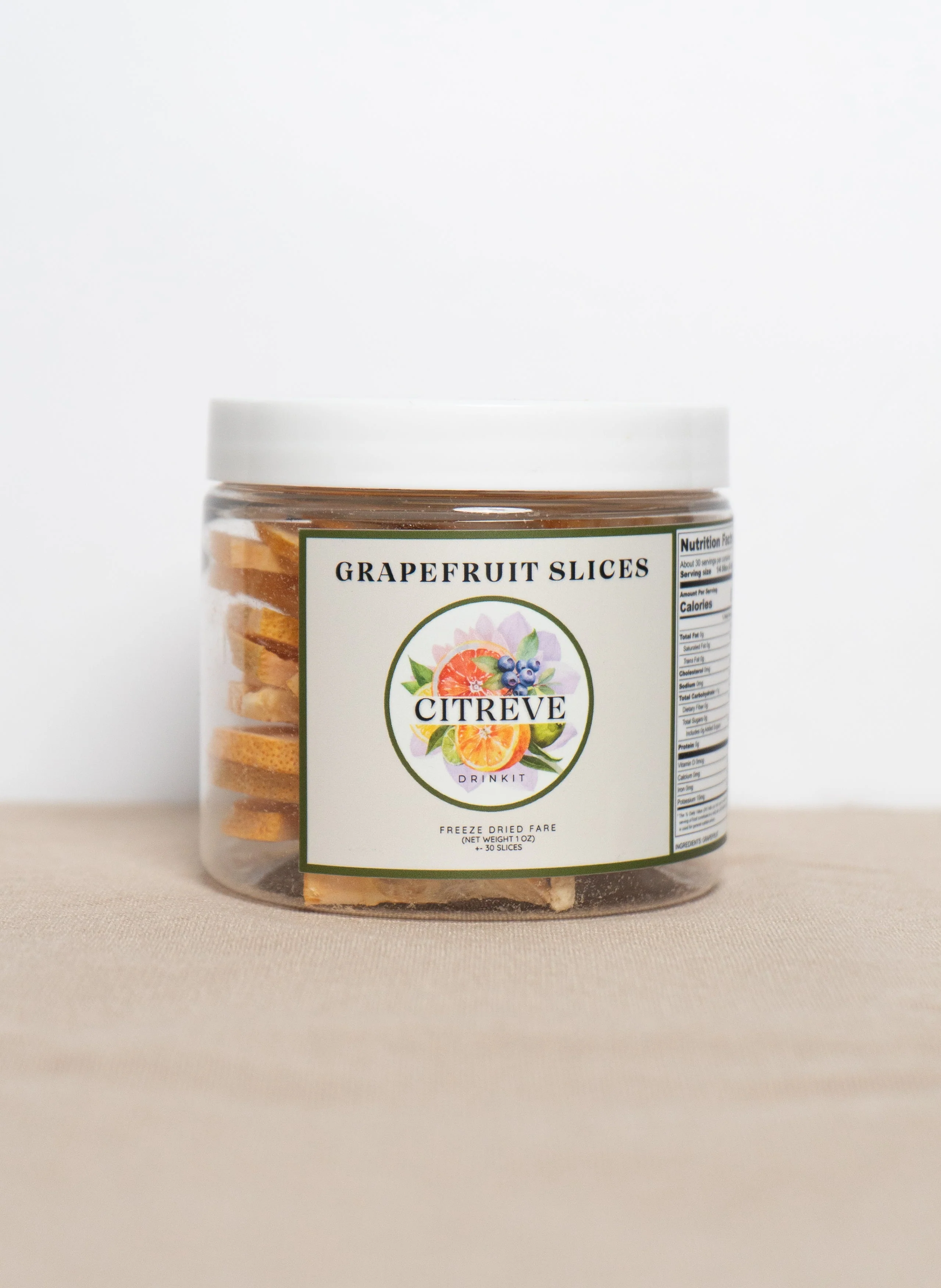 Tasting Size - Freeze-Dried Grapefruit Slices - Image 3