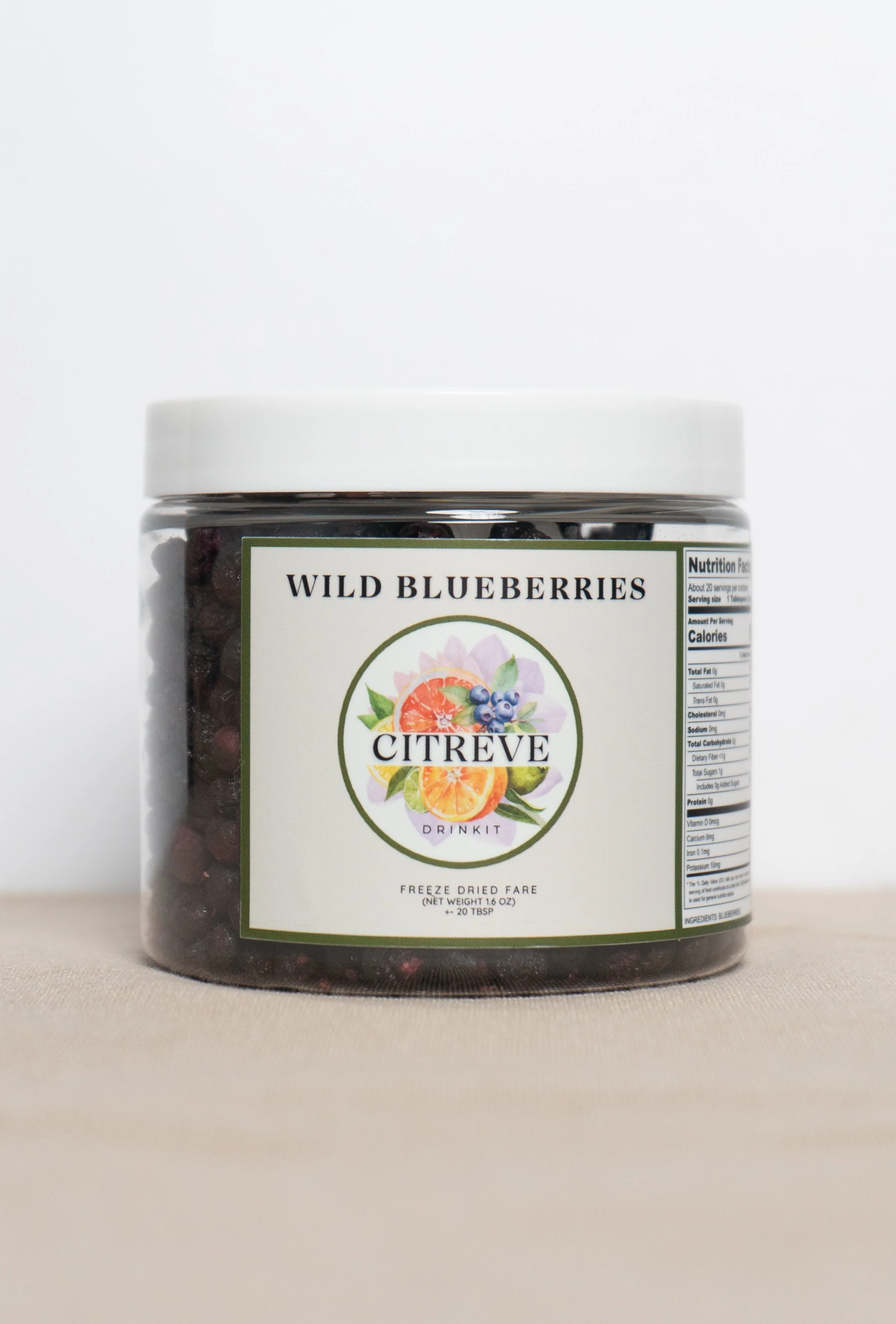 Tasting Size - Freeze-Dried Wild Blueberries - Image 3