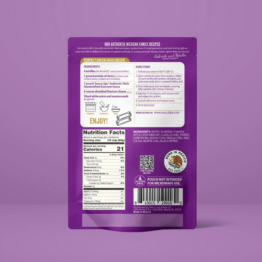 The Saucy Lips Four-Flavor Variety Pack - Image 3