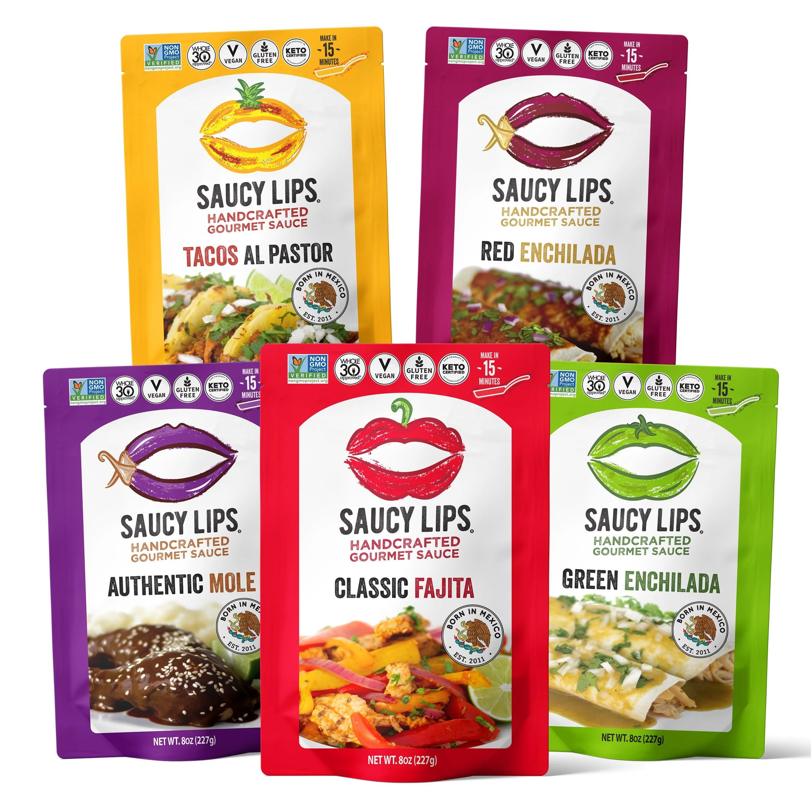 The Saucy Lips Four-Flavor Variety Pack - Image 7