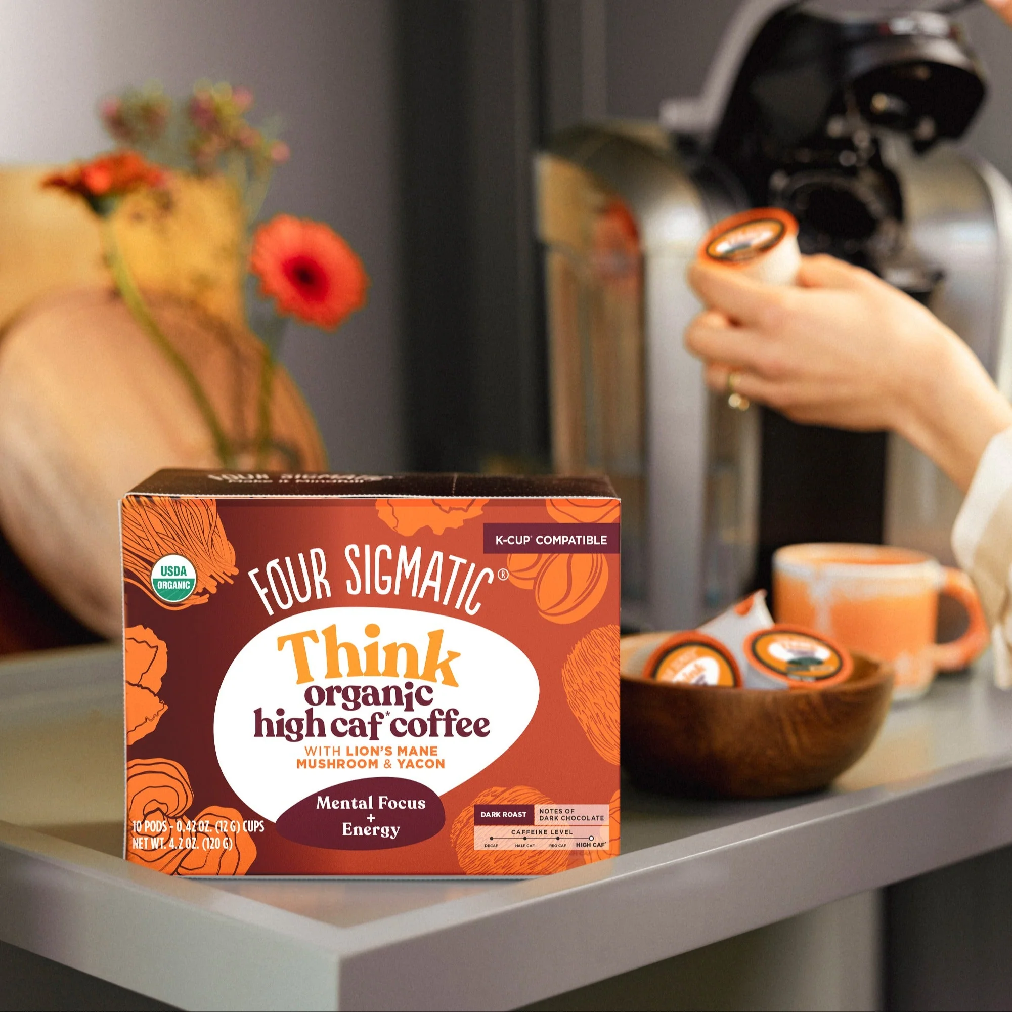Focus High Caf Coffee Pods (24ct) - Image 10