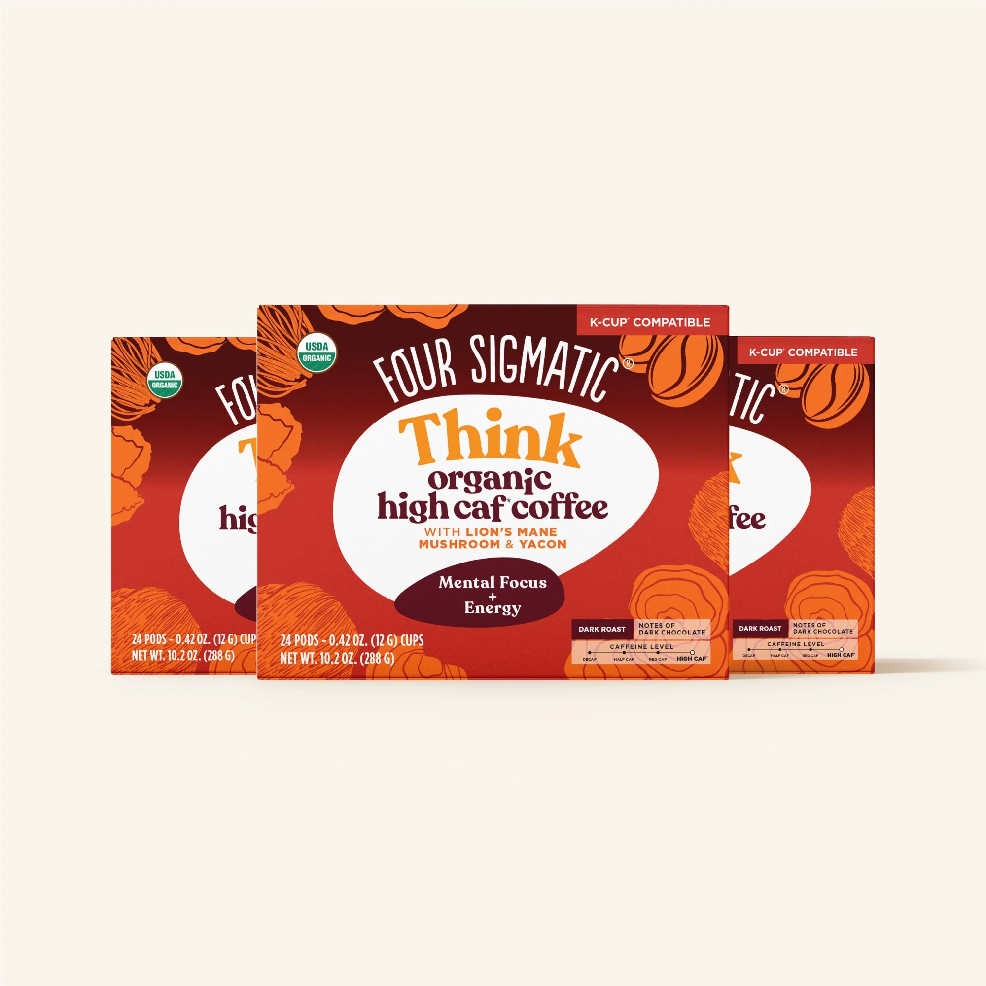 Focus High Caf Coffee Pods (24ct) - Image 4