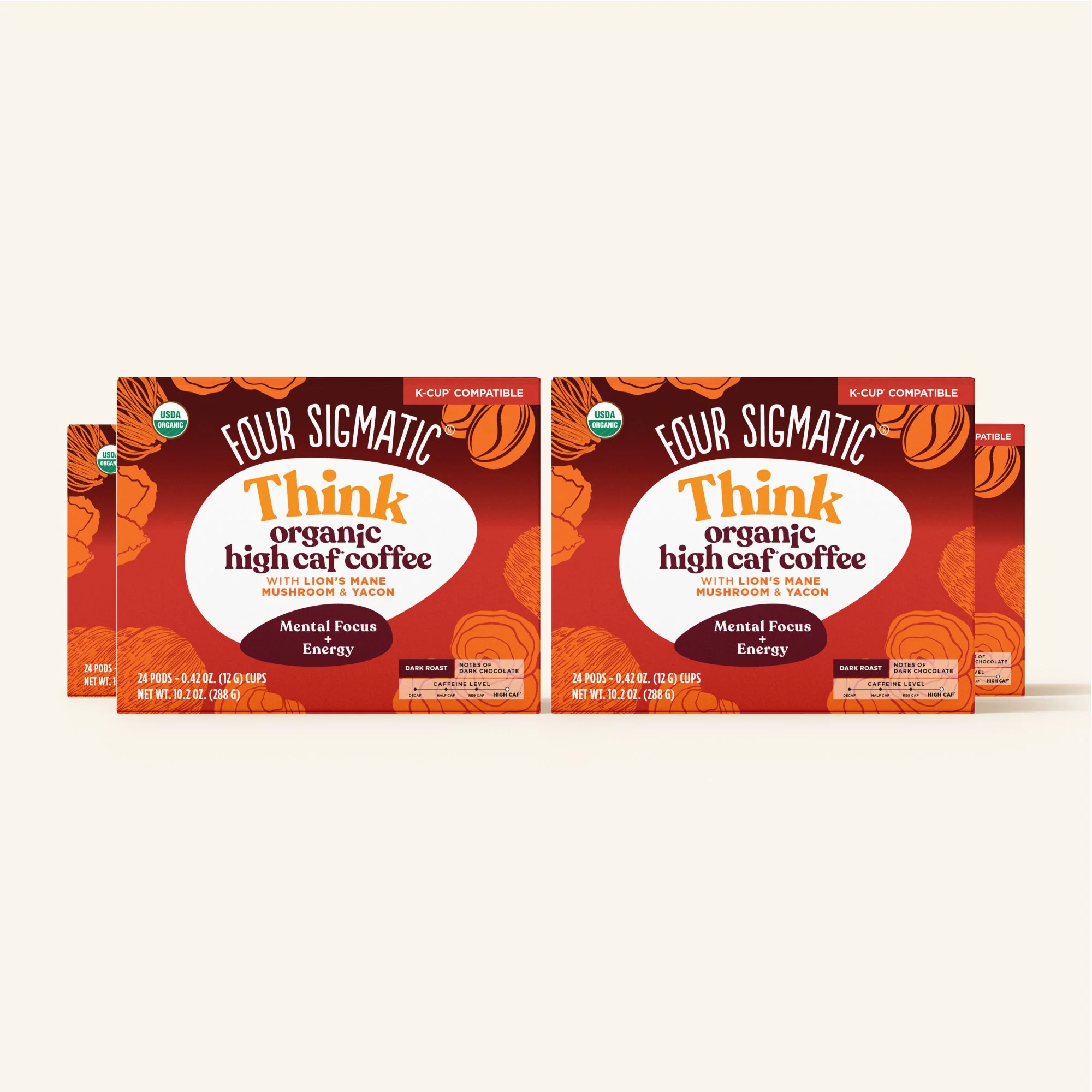 Focus High Caf Coffee Pods (24ct) - Image 5