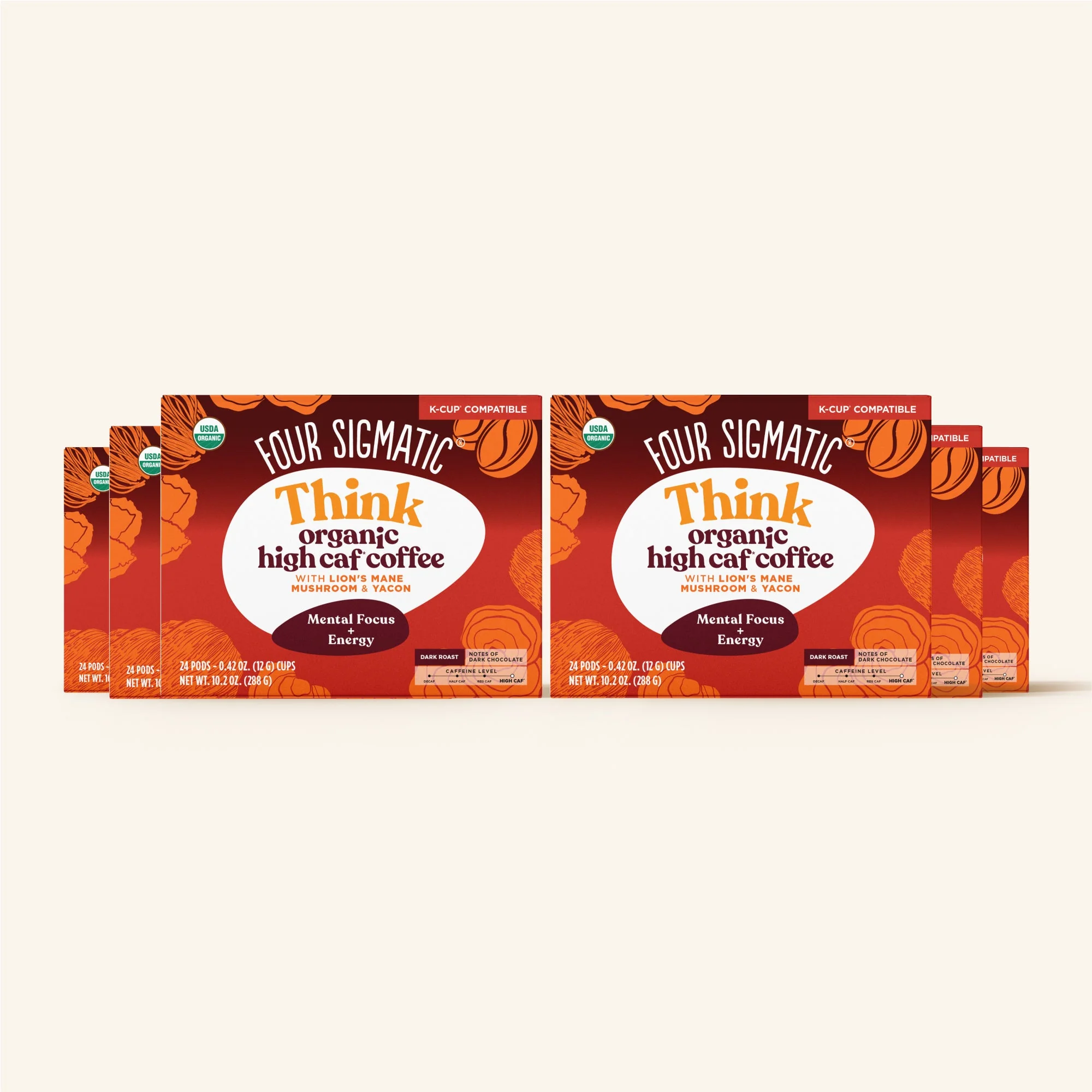 Focus High Caf Coffee Pods (24ct) - Image 6