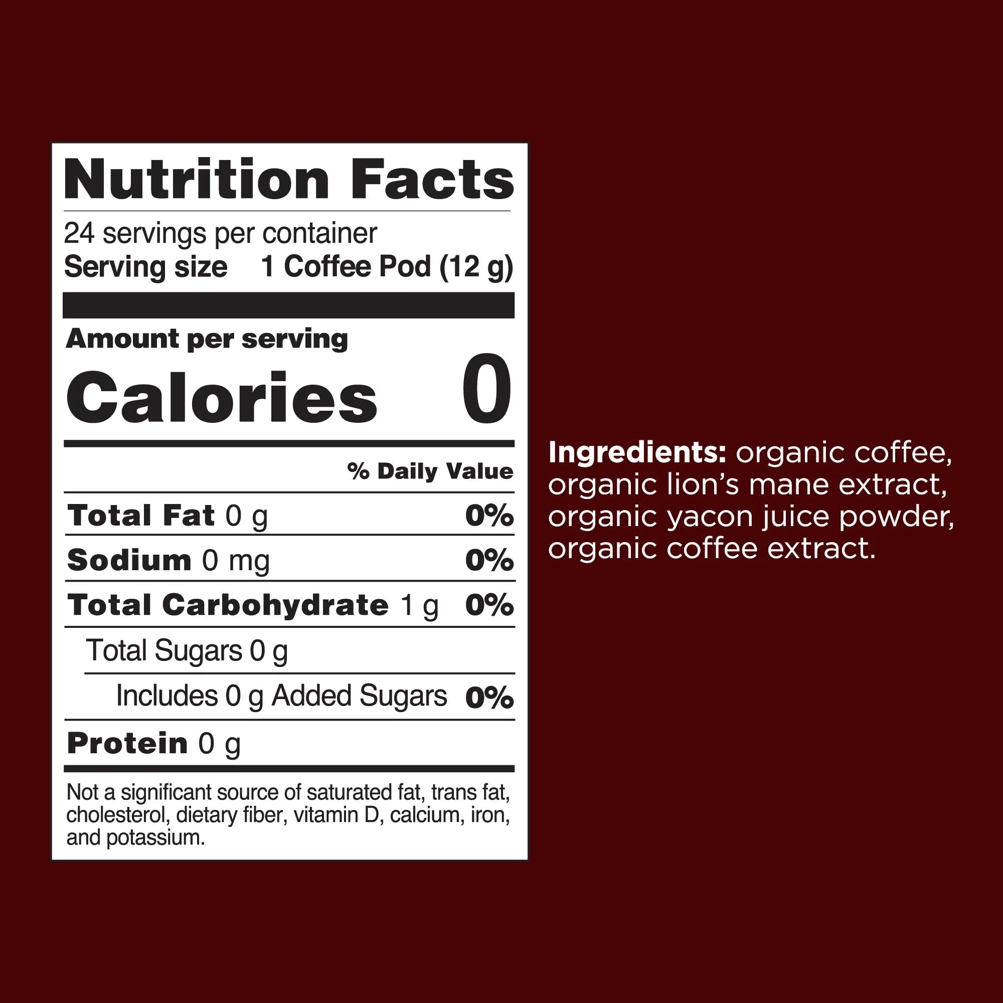 Focus High Caf Coffee Pods (24ct) - Image 9