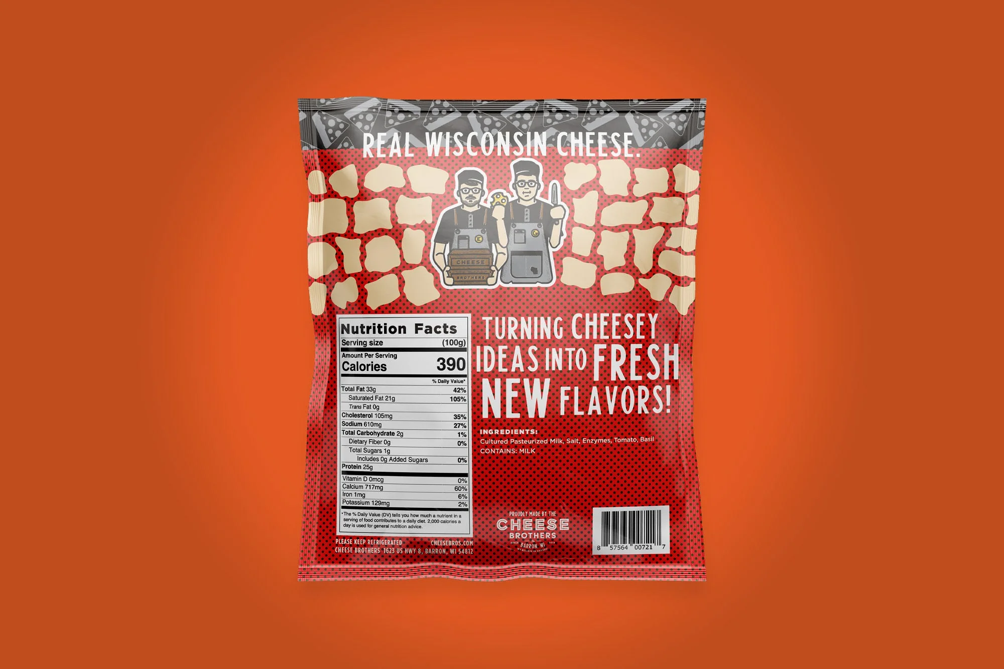 Tomato Basil Cheese Curds *Ships Fresh Daily* - Image 3