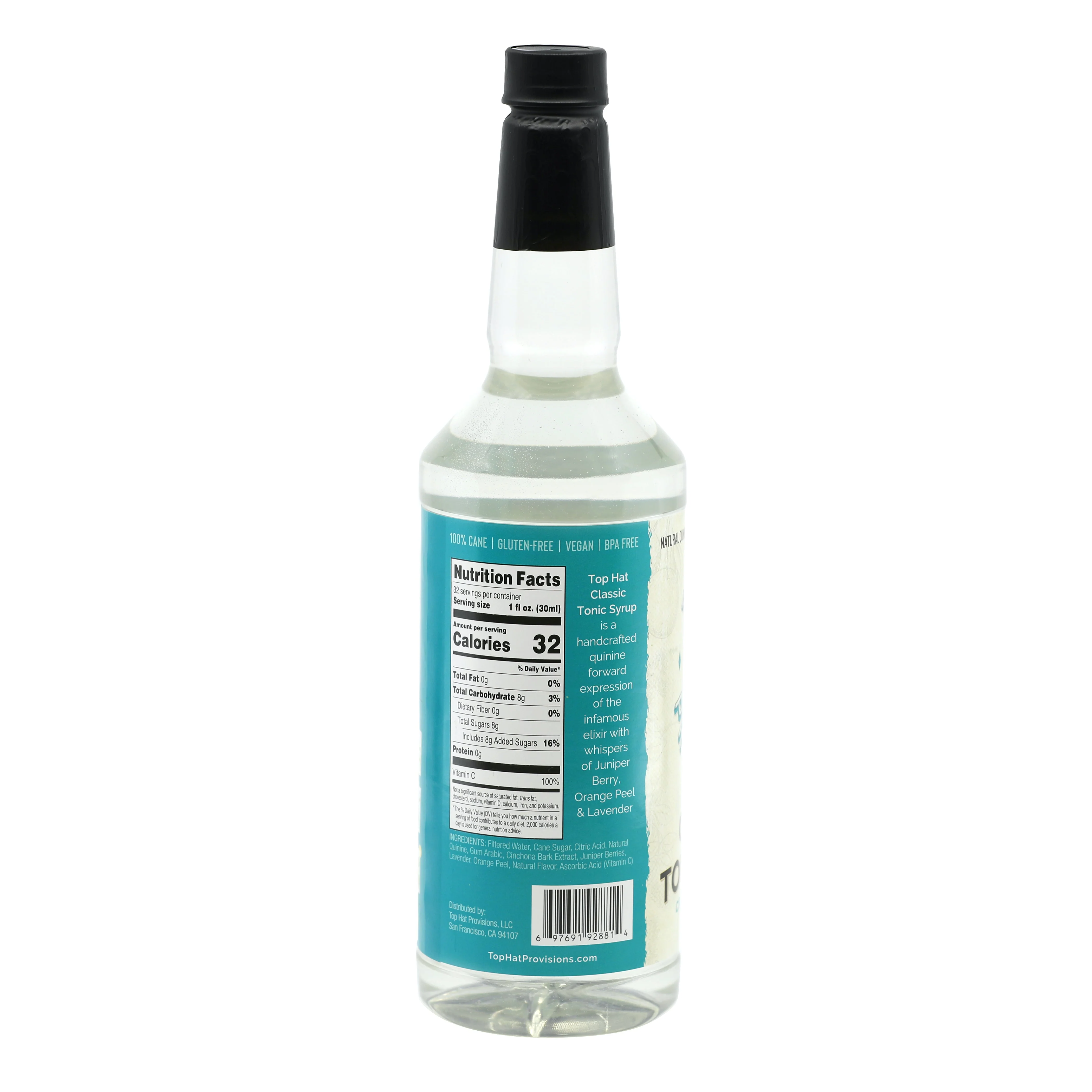 Top Hat Classic Tonic Syrup & 5x Quinine Wellness Tonic Water Concentrate - 12x32oz case - Image 3