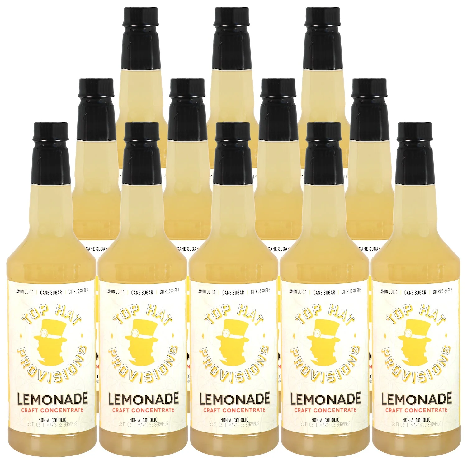 Top Hat Lemonade Mix & Craft Sour Batching Concentrate - 32oz bottle - Image 5