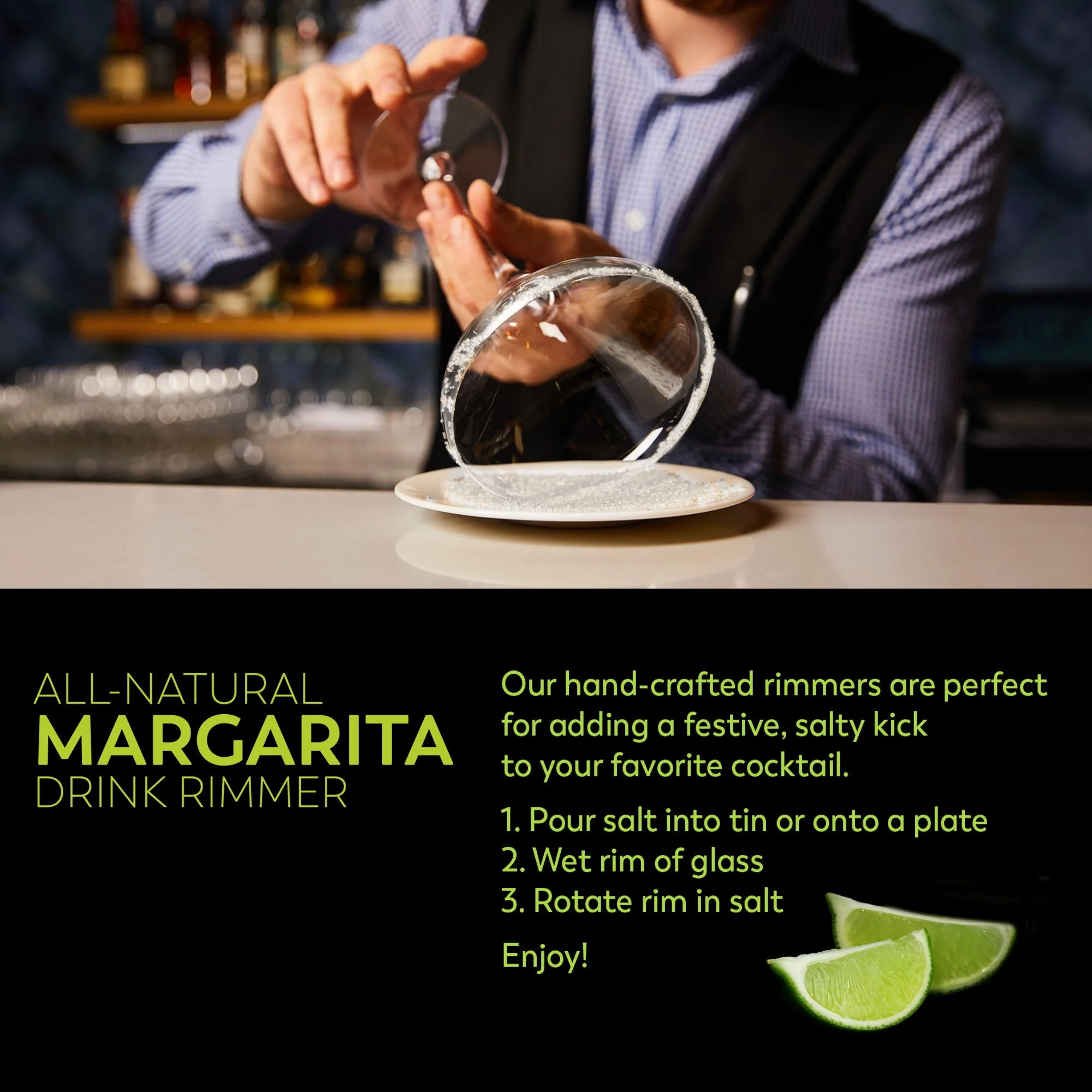 Traditional Margarita Salt Cocktail Rimmer - Image 3