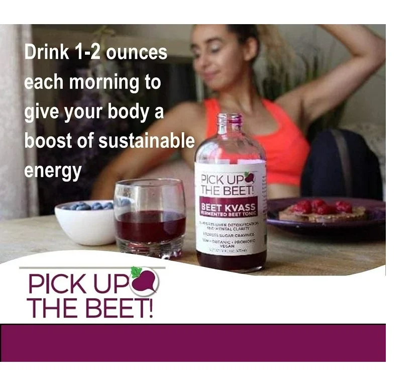Try Before You Buy - 2 x 2oz Organic Raw Beet Juice Kvass (Code: TRYB4BUY) - Image 6
