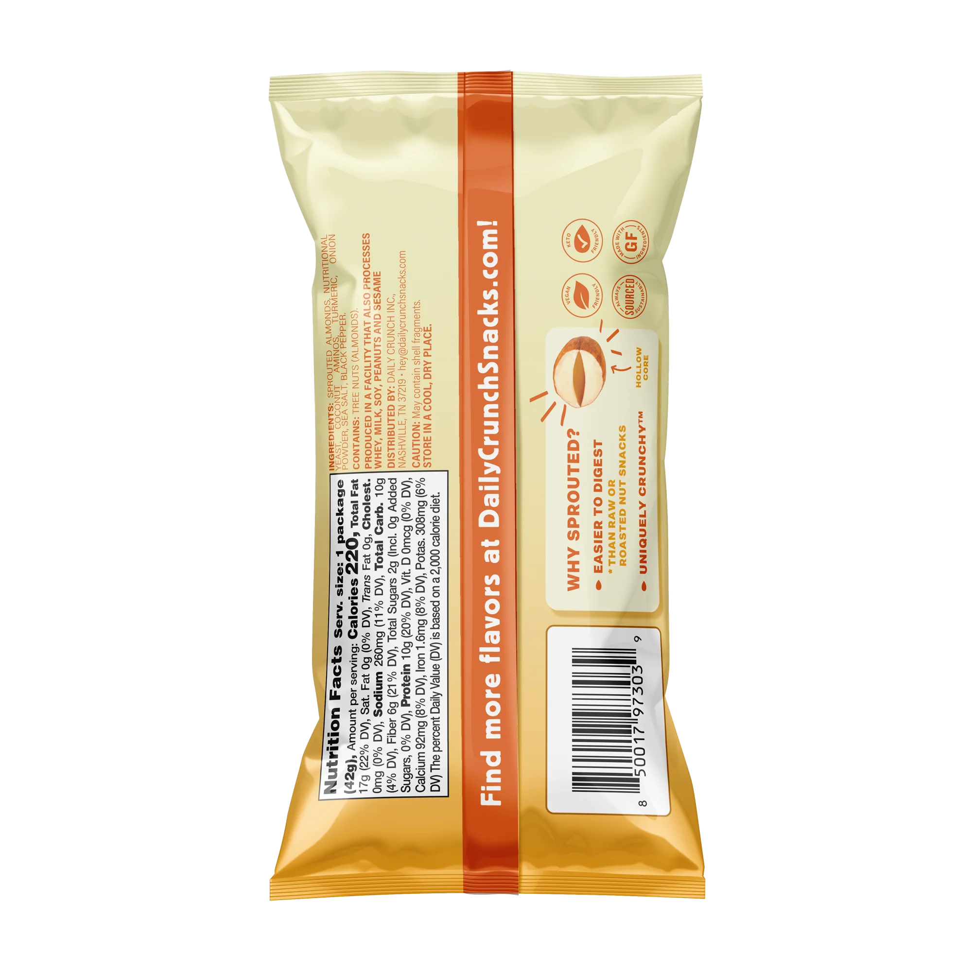 TURMERIC + SEA SALT (SNACK PACK) - Image 3