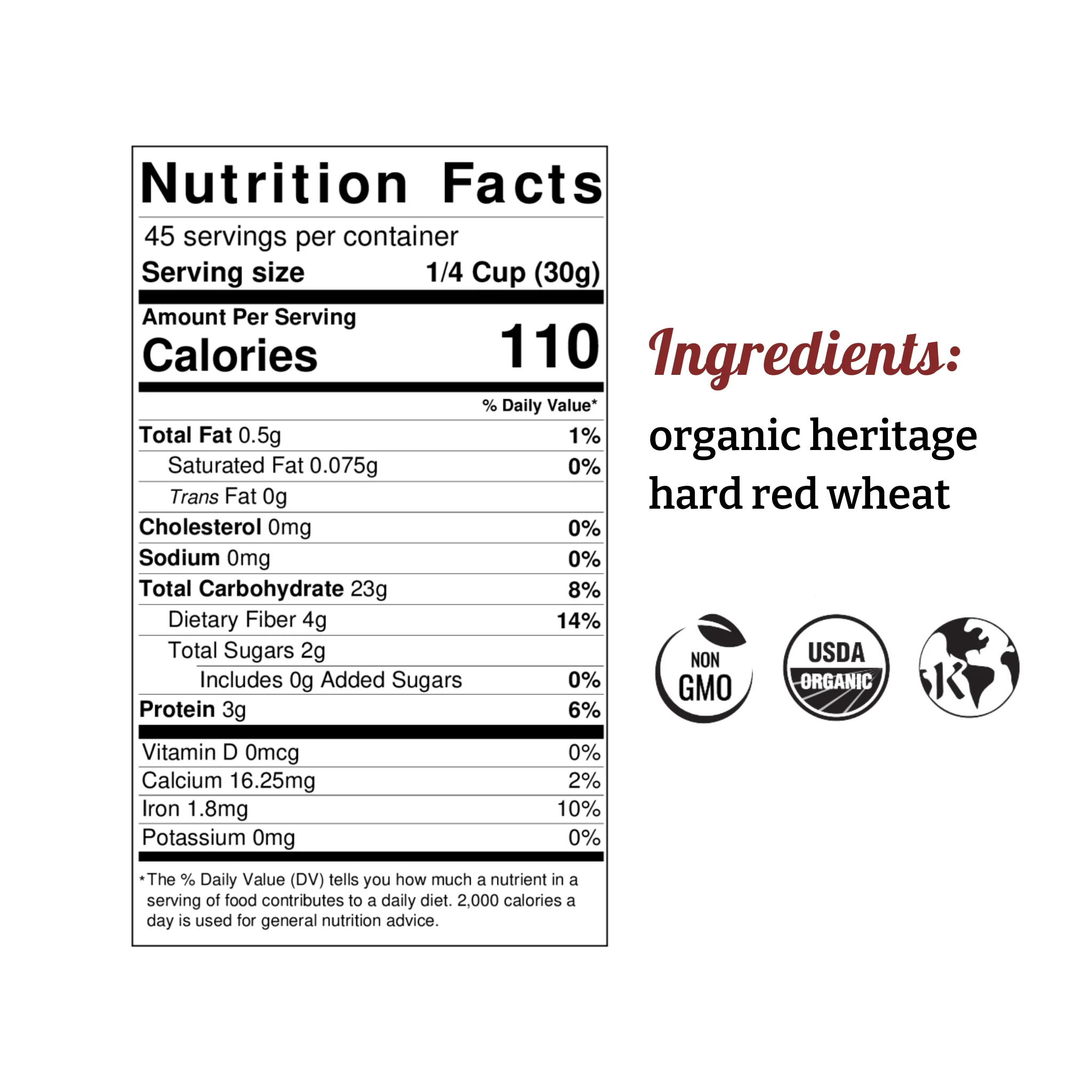 Heritage Whole Wheat Flour - Image 2