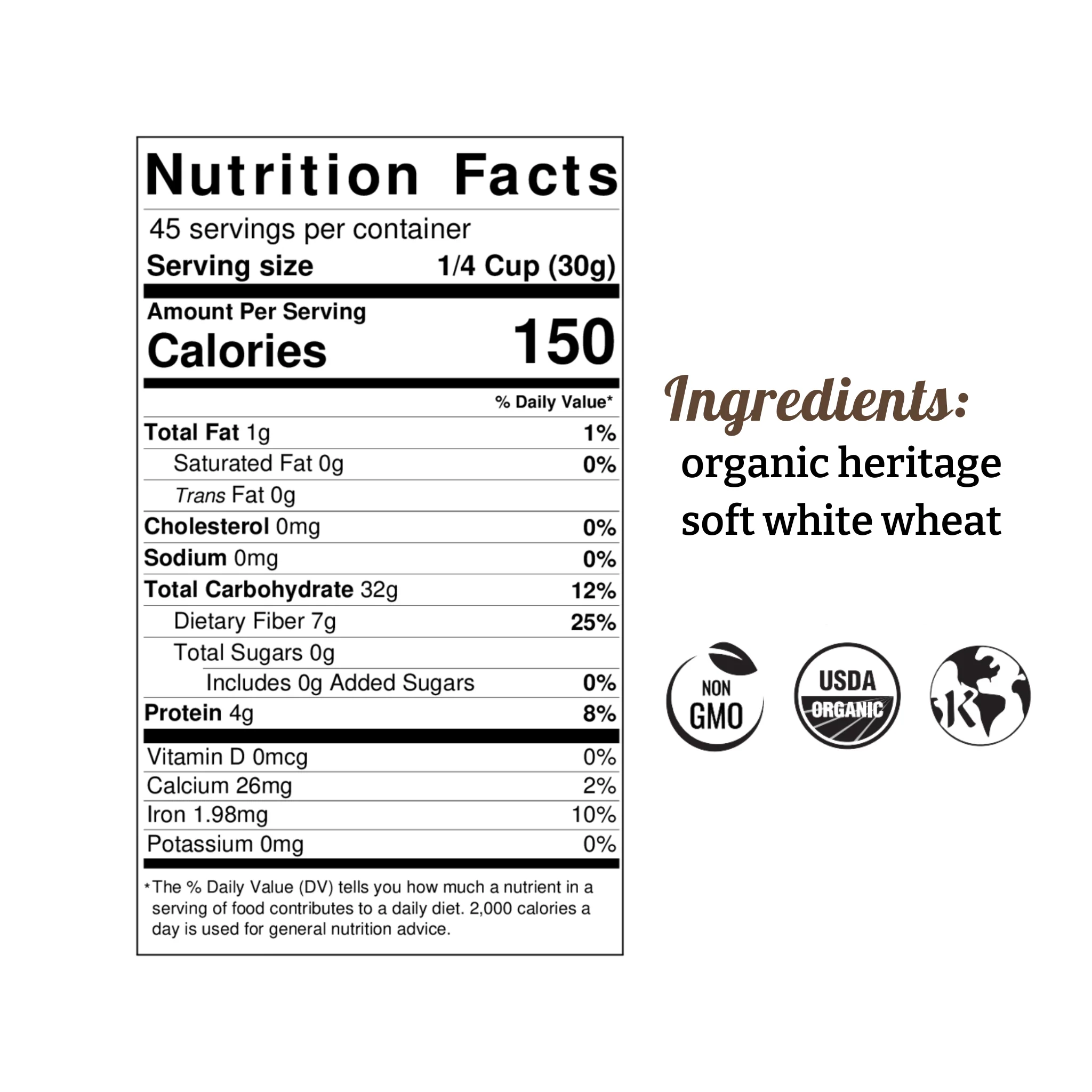 Heritage Whole Wheat Pastry Flour - Image 6