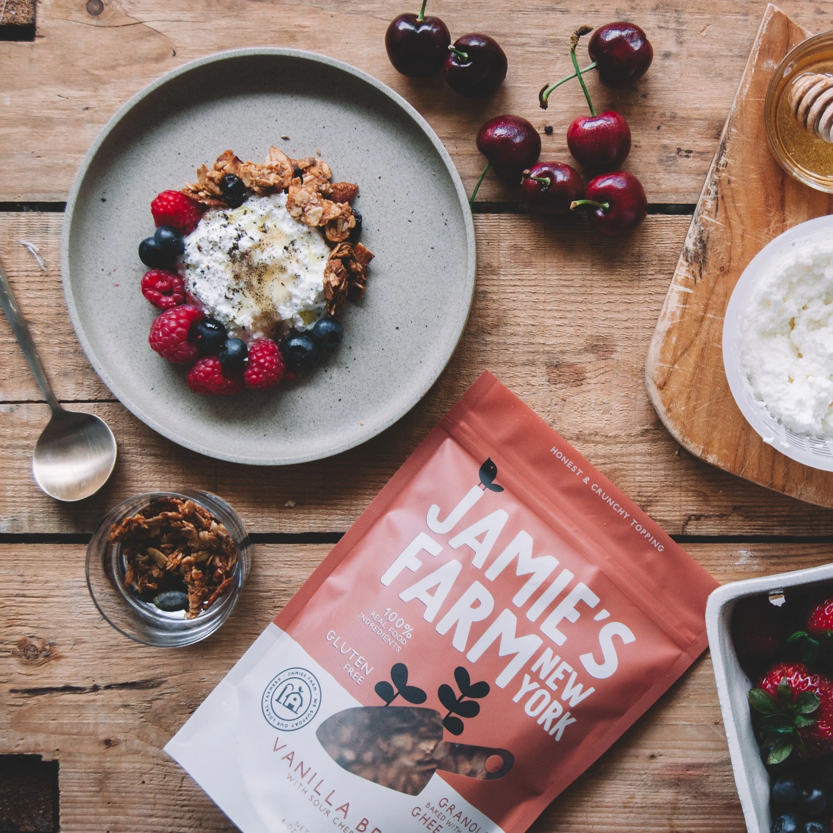 Vanilla Bean Granola with Sour Cherries - Image 4