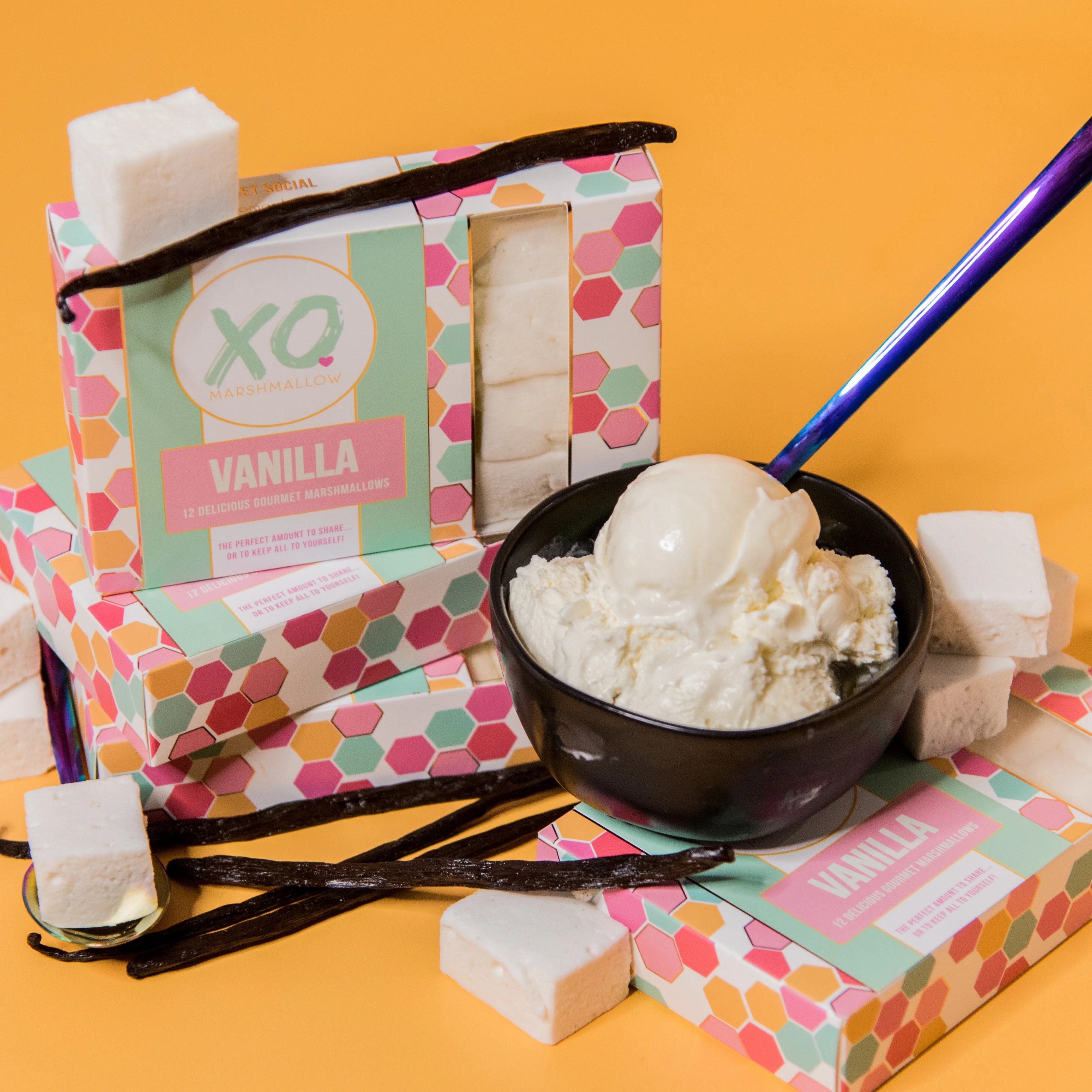 Vanilla Marshmallows (set of 12) - Image 2