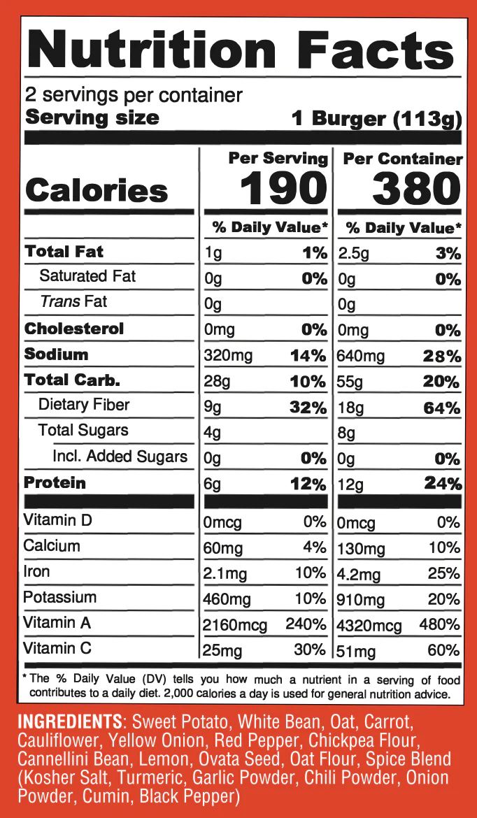 Variety Pack - 2 Of Each Flavor- 8 Burgers Total - Image 6