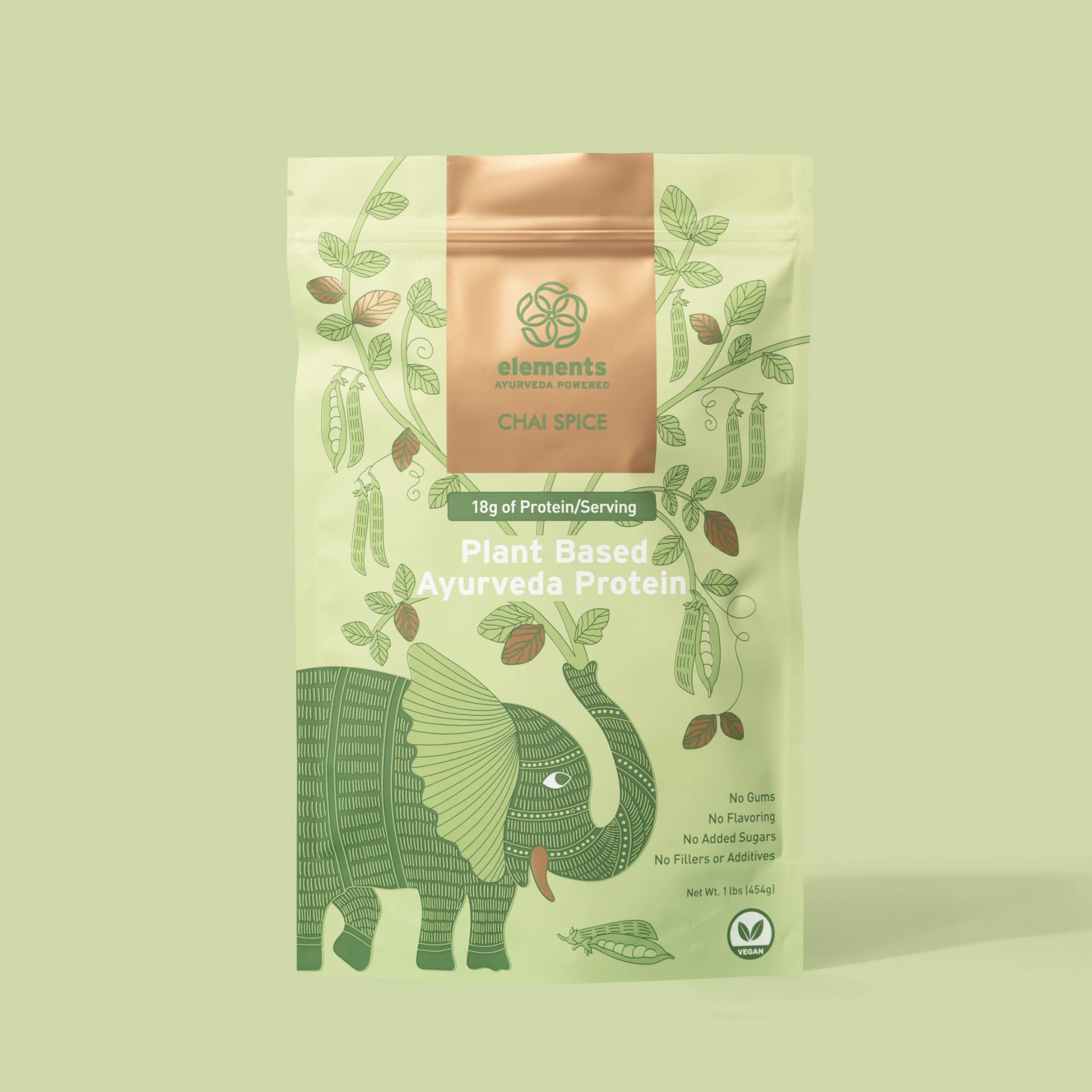 Plant Based Protein Powder: Chai Spice (14 Servings)