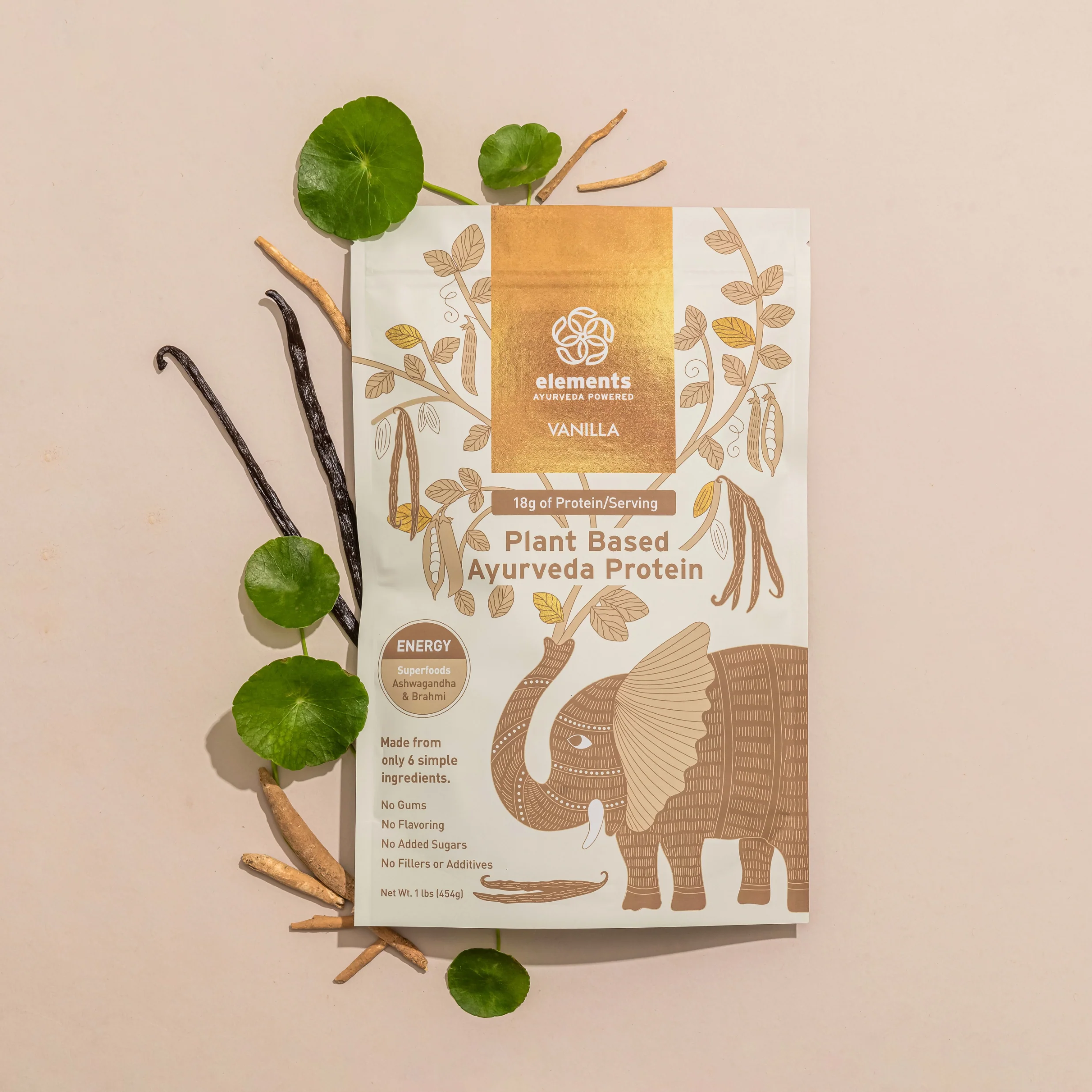Plant Based Protein Powder: Vanilla (14 Servings) - Image 3