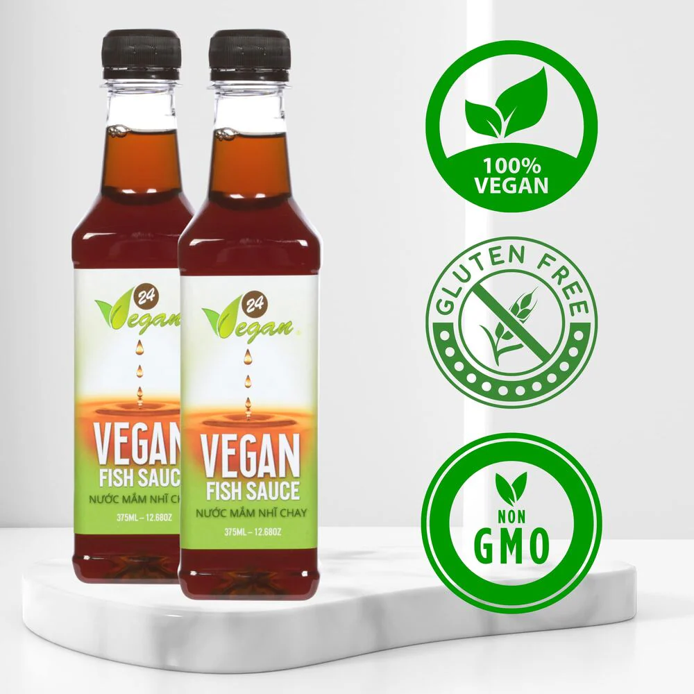 Vegan Fish Sauce - Vietnamese Made, Umami, 100% Plant Based, Gluten Free, 375 ml. - Image 5