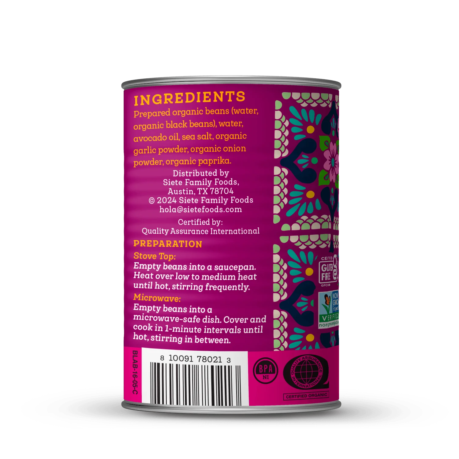 Refried Black Beans - Image 3