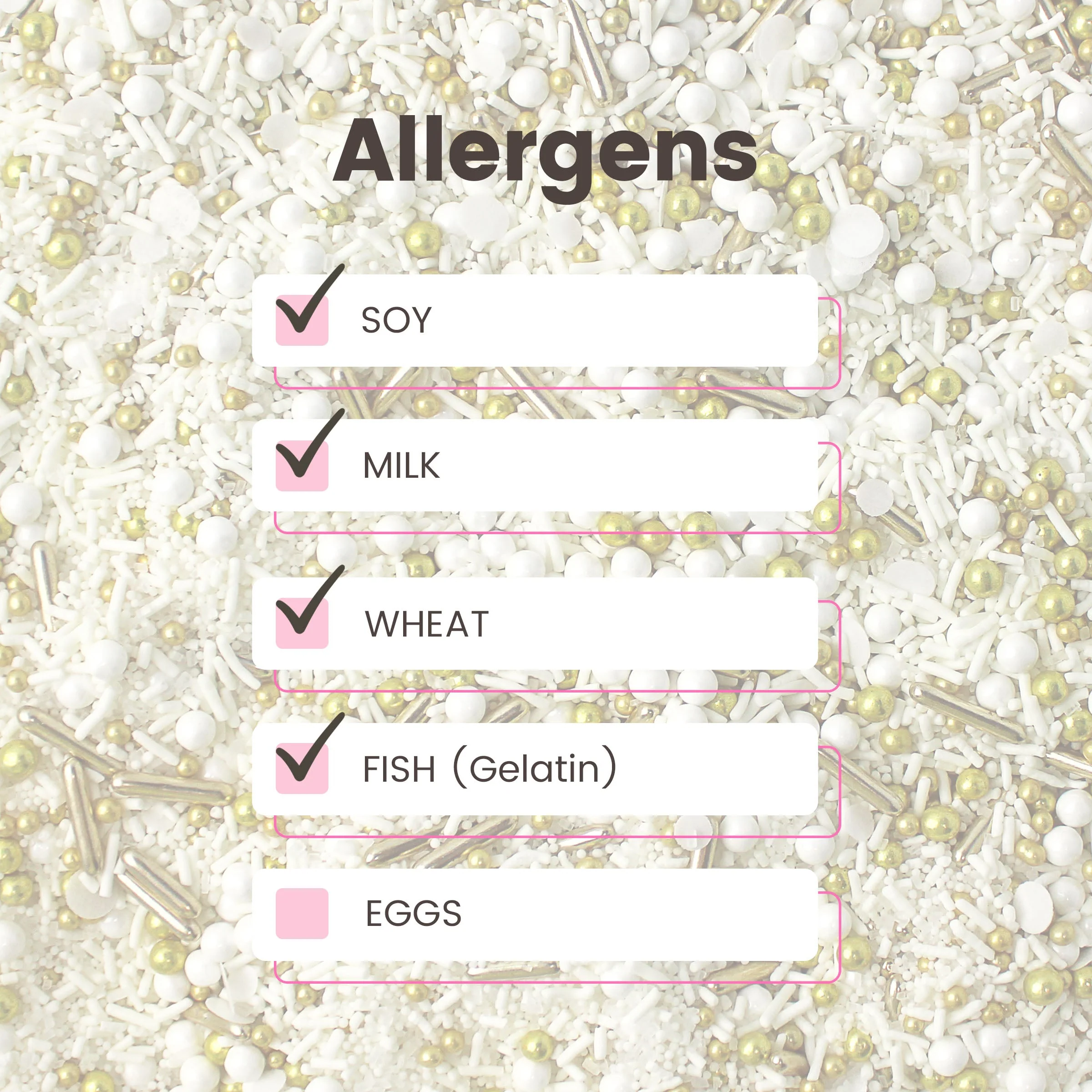 Wedding White Sprinkle Mix - Image 6