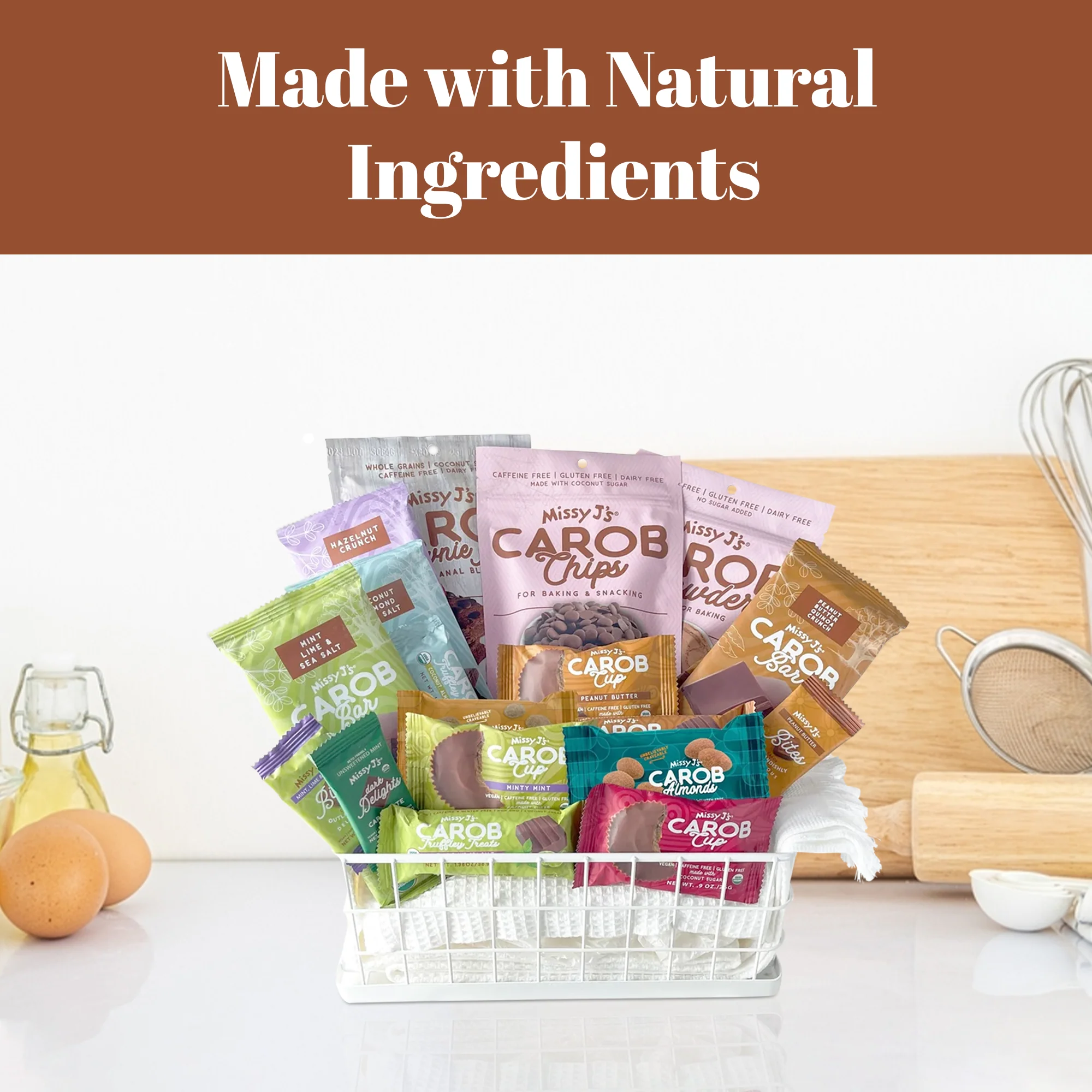 What’s Hot? Missy J's Organic Carob Sampler Pack-18 Products - Image 4