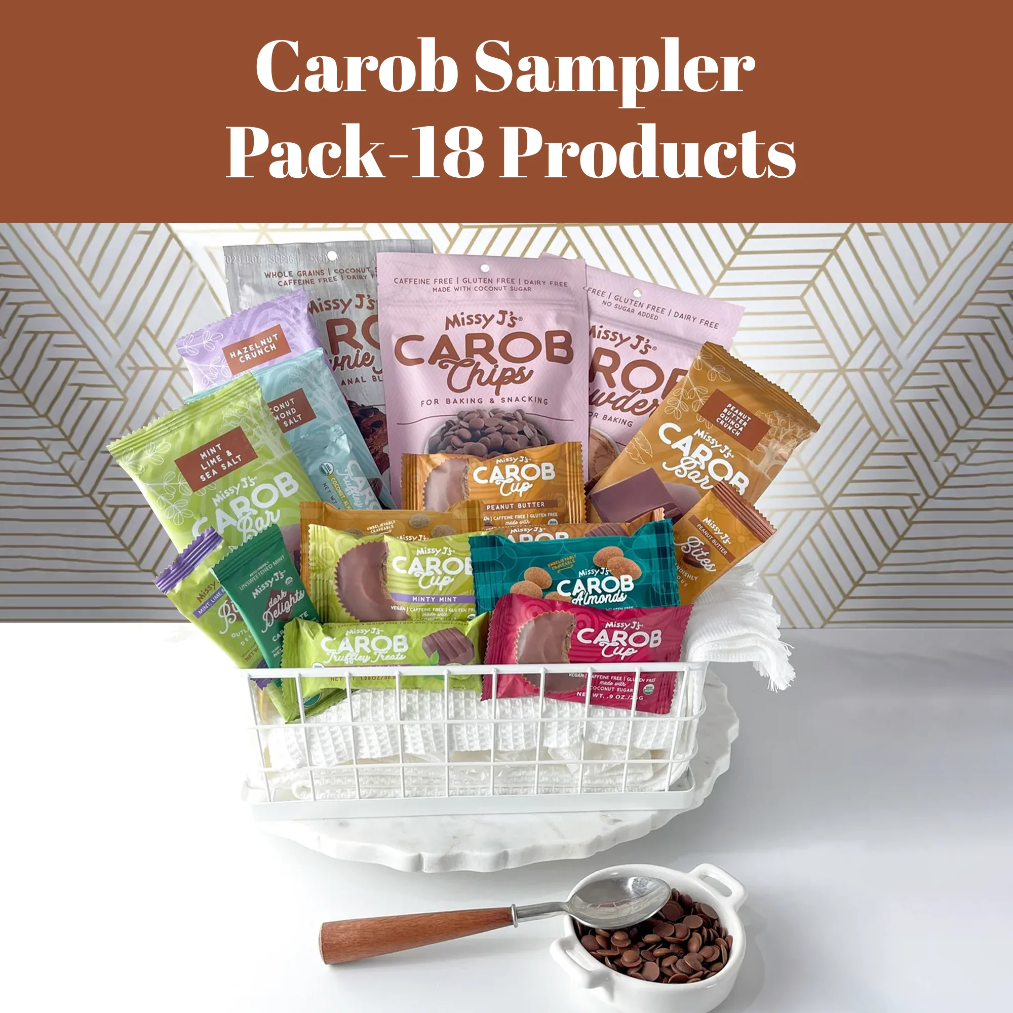 What’s Hot? Missy J's Organic Carob Sampler Pack-18 Products - Image 5