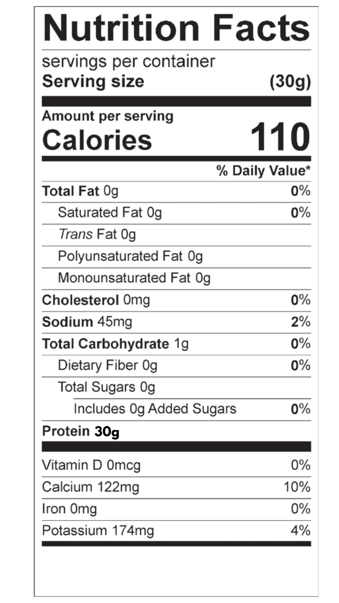 Whey Protein Powder Isolate Unsweetened No Carbs and No Fat- 2 pounds bag - Image 3