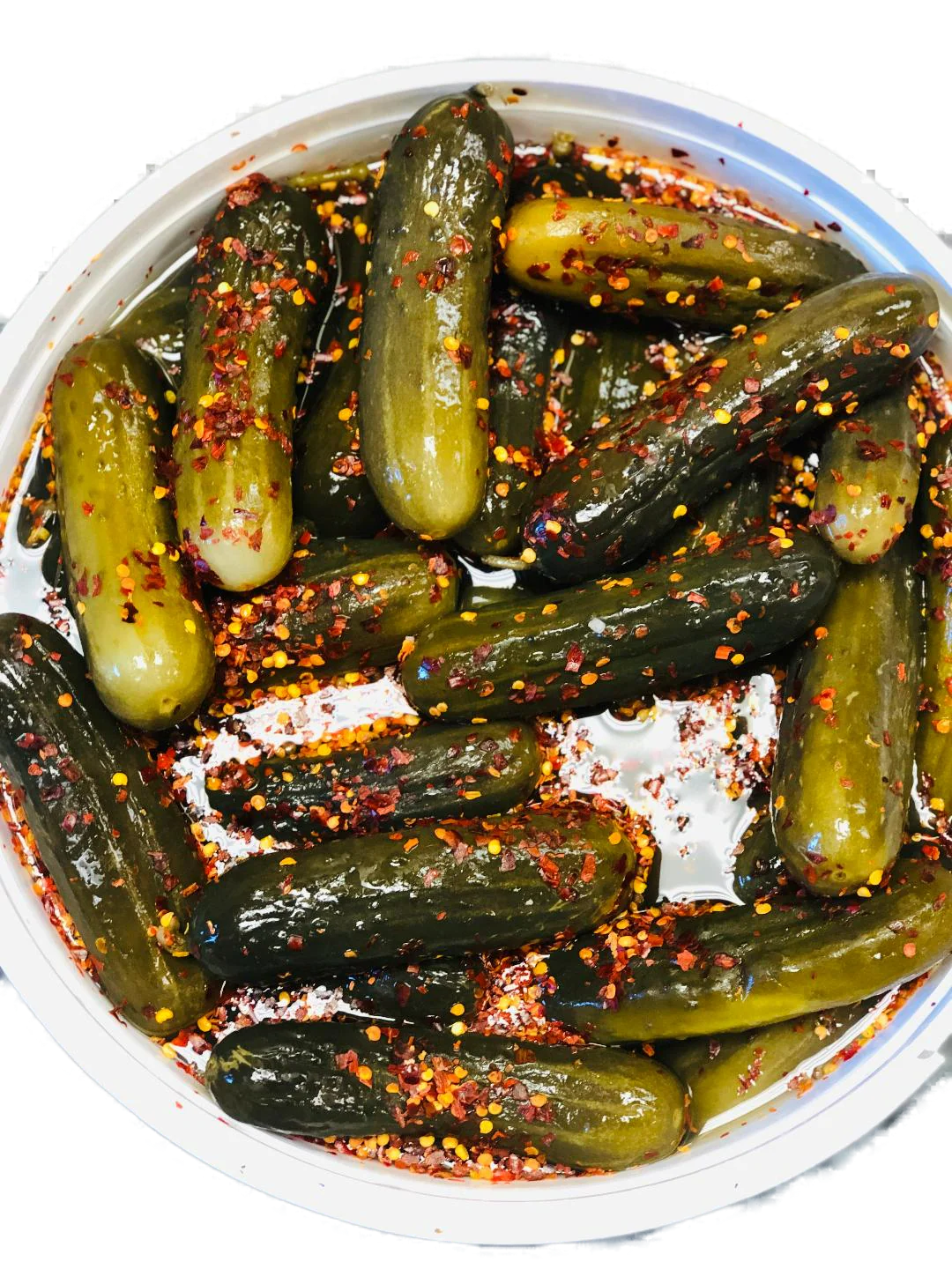 Whole Hot and Spicy Sour Pickles - Image 2