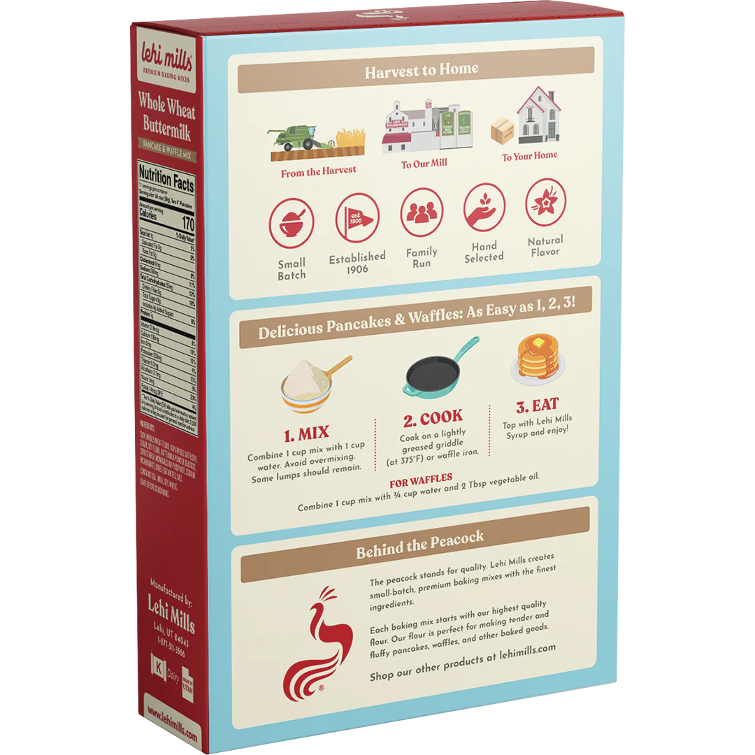 Whole Wheat Buttermilk Pancake & Waffle Mix - Image 4