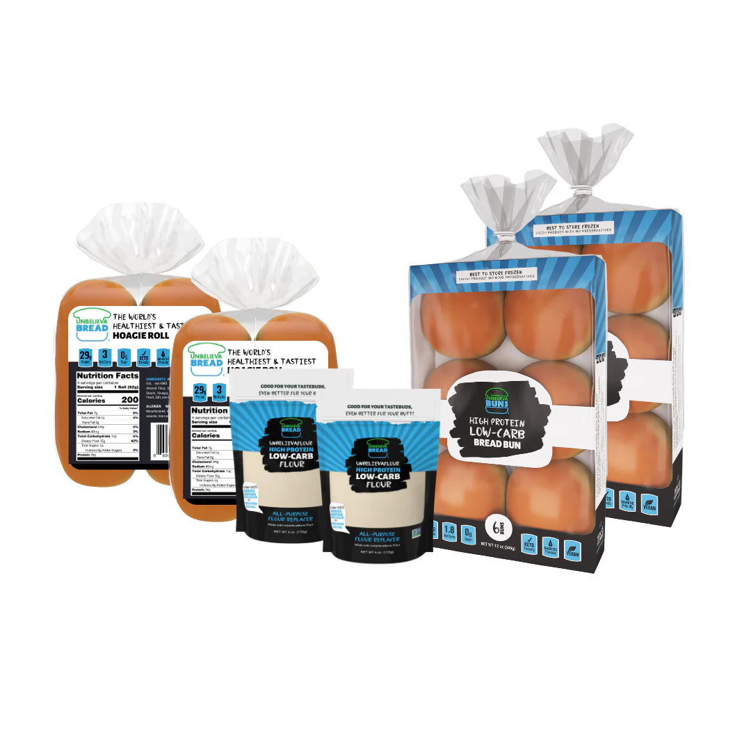 Winter Holiday Bundle - 2 Bags Each UnbelievaBuns, UnbelievaHoagies, UnbelievaFlour - Image 2