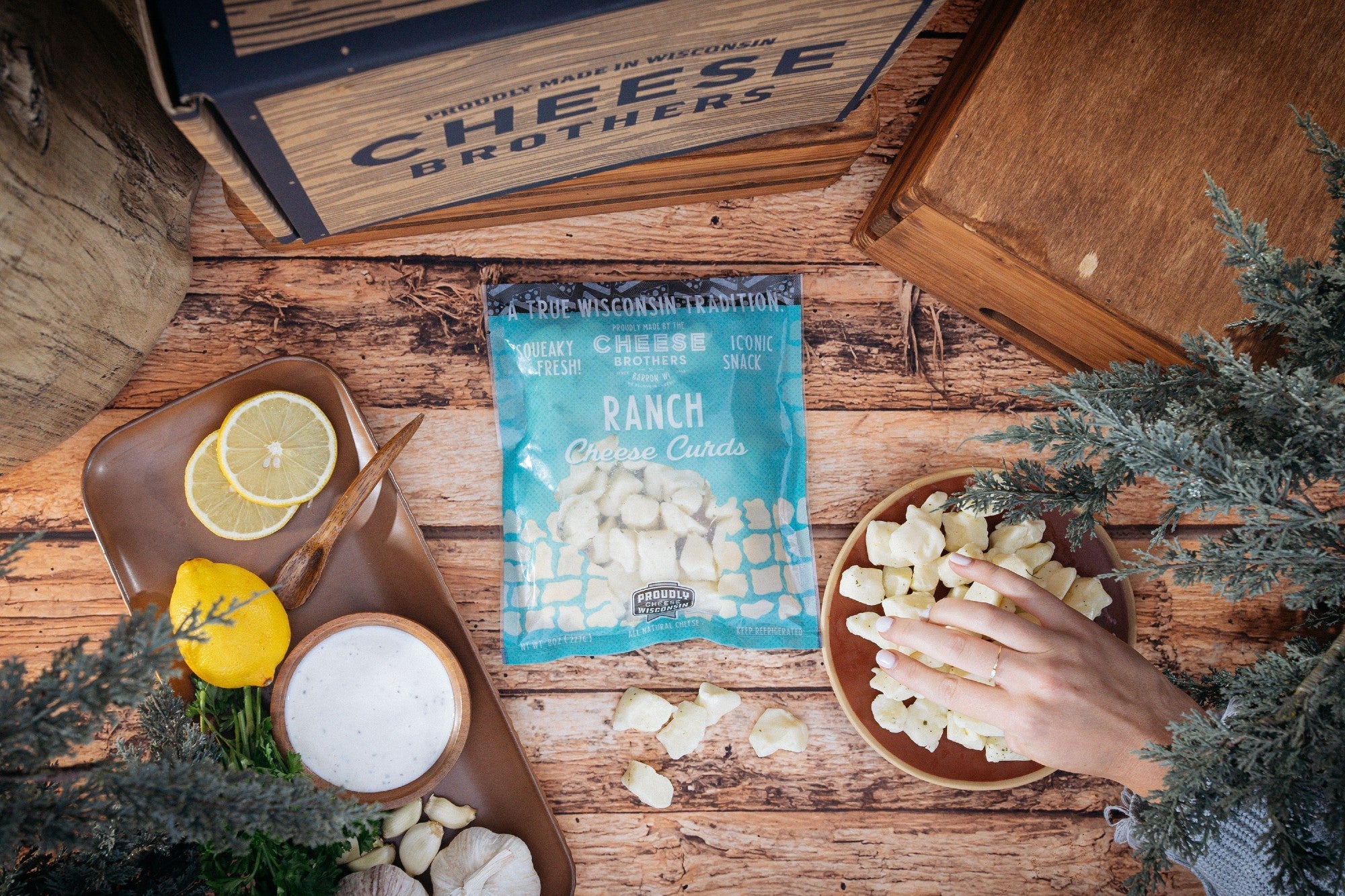 Wisconsin Cheese Curds Sampler (8-Pack) *Ships Fresh Daily* - Image 3