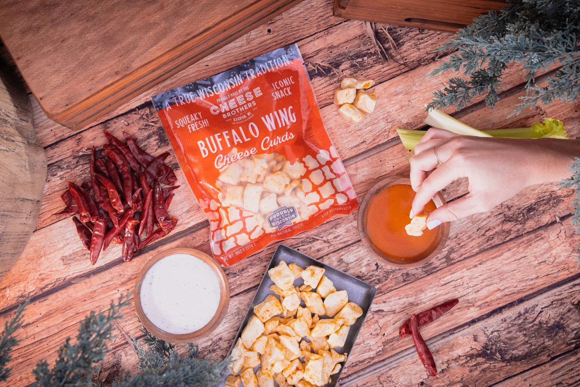 Wisconsin Cheese Curds Sampler (8-Pack) *Ships Fresh Daily* - Image 8