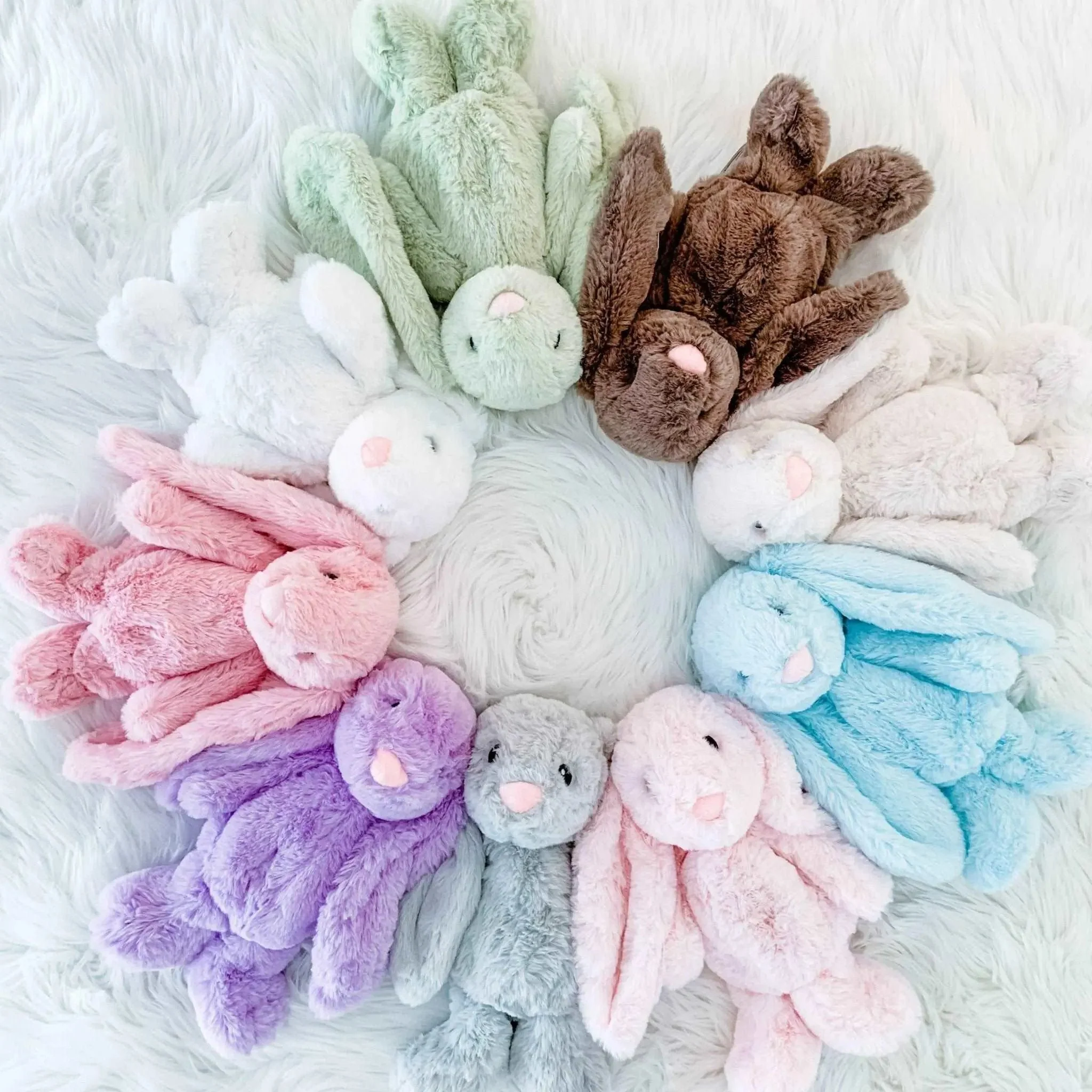Xander Bunny - Lavender Stuffed Bunny - Image 11